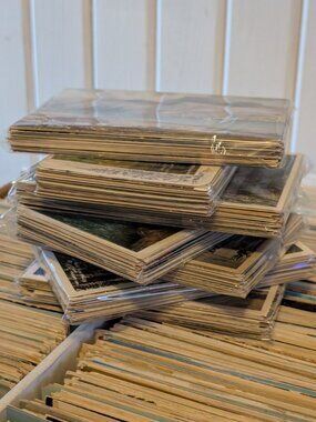 Mystery Pack 40 Assorted Vintage Postcards 1900s - 1970s USA, Canada, Europe